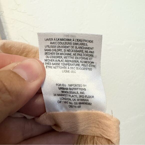 NWT Free People Cloud Nine Wide Leg Embroidered Jumper Pink Crystal Combo - XS/S - Picture 16 of 16